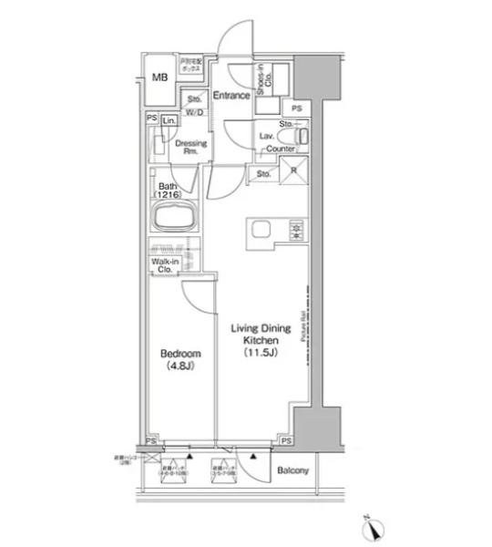 中央区日本橋茅場町２丁目のマンション