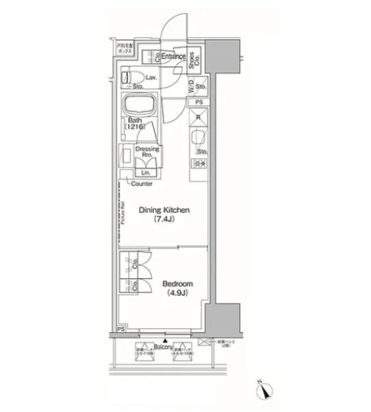 中央区日本橋茅場町２丁目のマンション