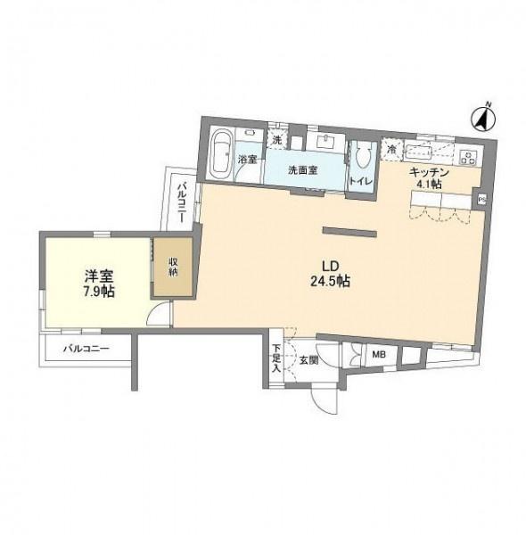 新宿区北町のマンション