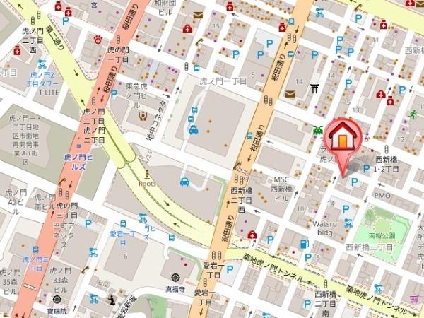 港区西新橋２丁目のマンション