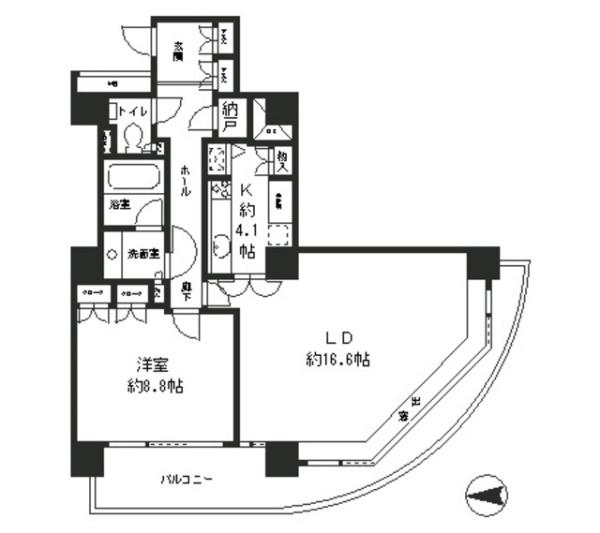 中央区佃１丁目のマンション
