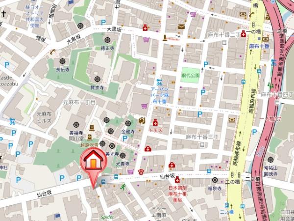 港区南麻布１丁目のマンション