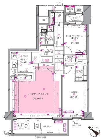 目黒区中目黒１丁目のマンション