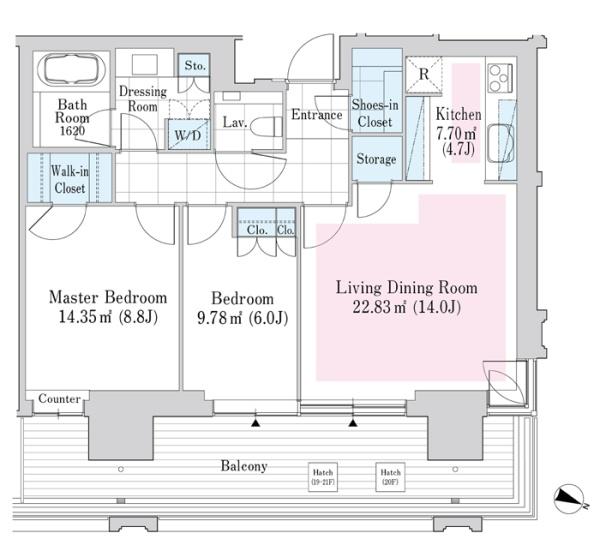 港区六本木３丁目のマンション