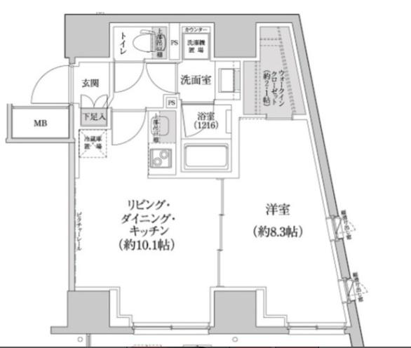 渋谷区本町４丁目のマンション