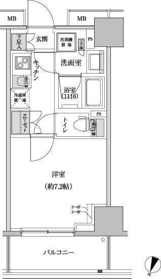 渋谷区本町４丁目のマンション