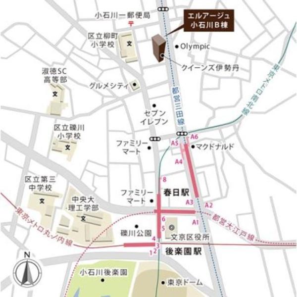 文京区小石川１丁目のマンション