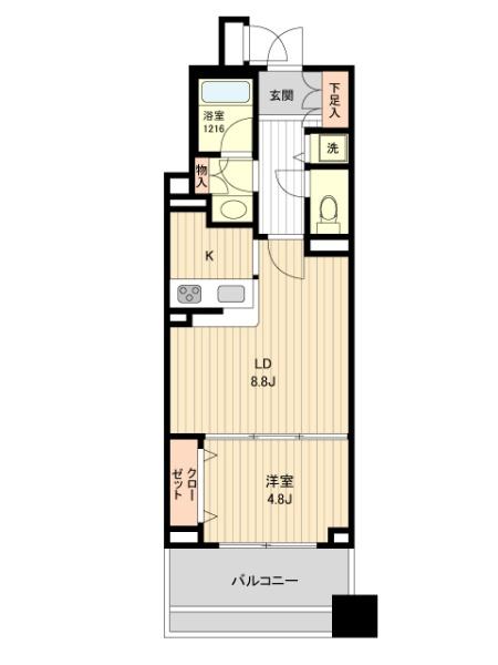 中央区築地７丁目のマンション
