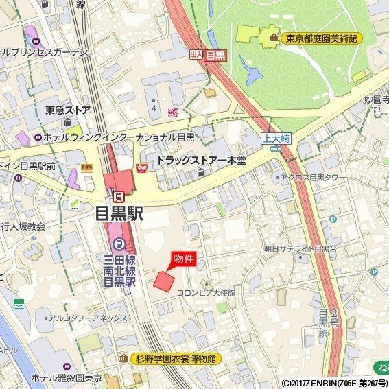 品川区上大崎３丁目のマンション