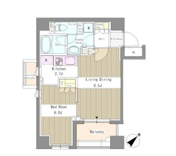 中央区佃２丁目のマンション