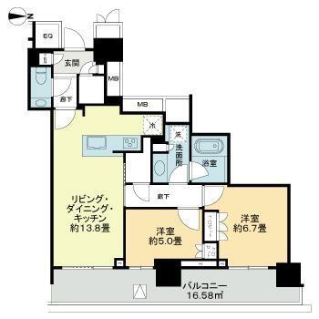中央区晴海２丁目のマンション