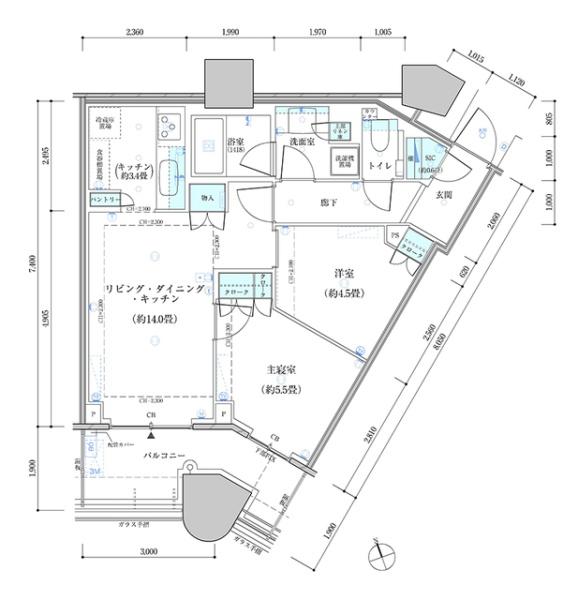 中央区勝どき４丁目のマンション