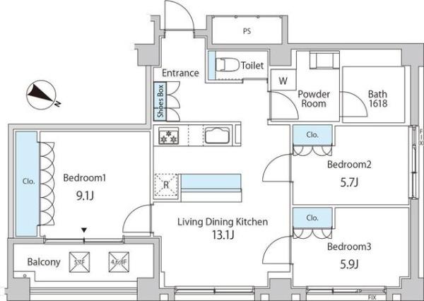 中央区日本橋箱崎町のマンション