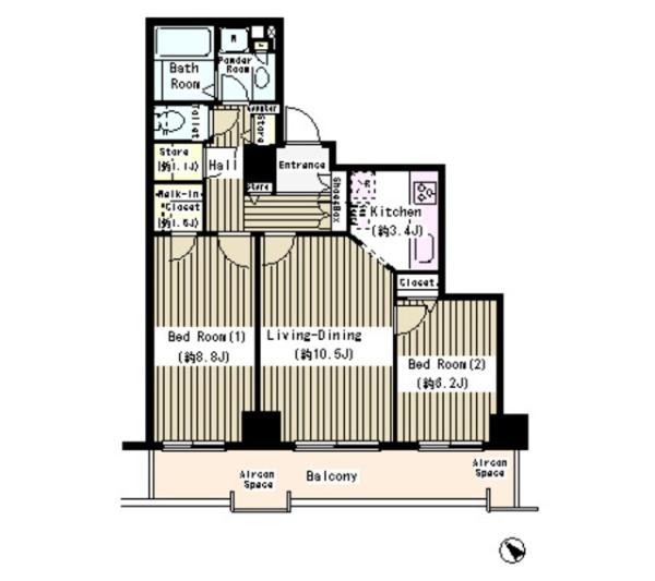 中央区日本橋浜町３丁目のマンション