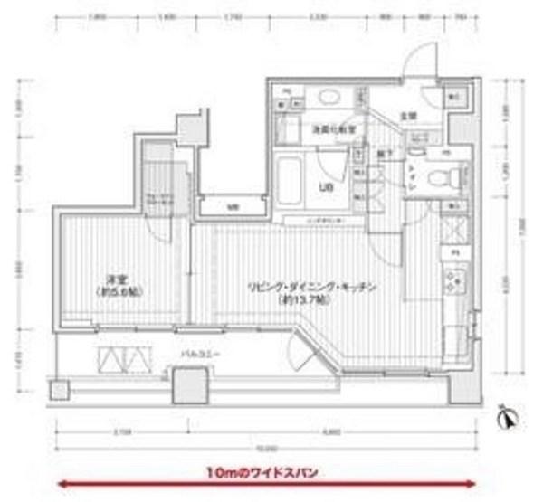 中央区湊３丁目のマンション