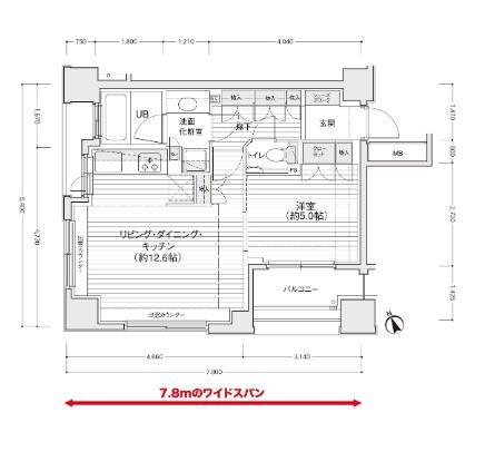 中央区湊３丁目のマンション