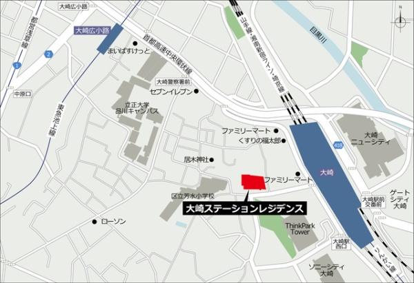 品川区大崎３丁目のマンション