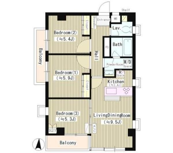 目黒区下目黒６丁目のマンション