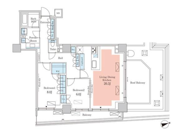 港区元麻布１丁目のマンション