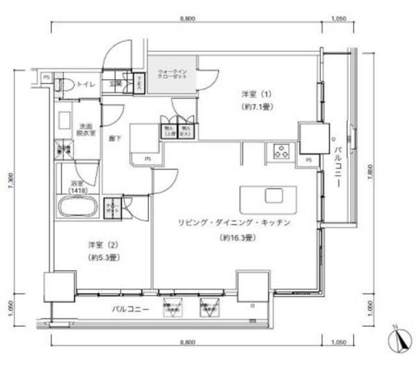 港区西新橋３丁目のマンション