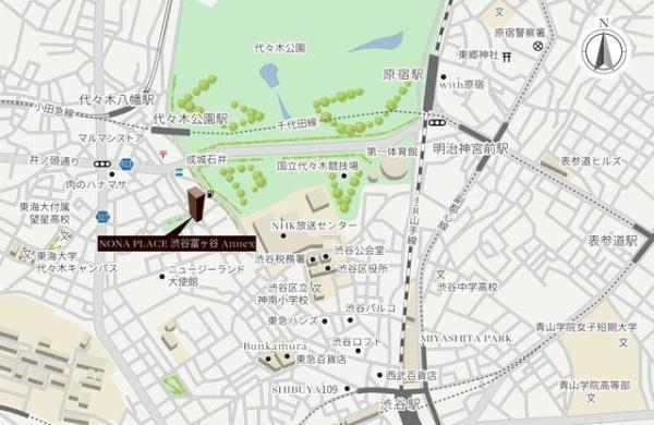 渋谷区富ヶ谷１丁目のマンション