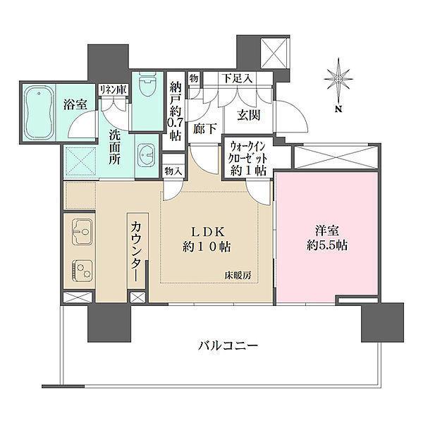 中野区中野５丁目のマンション