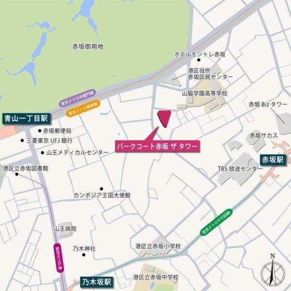 港区赤坂４丁目のマンション