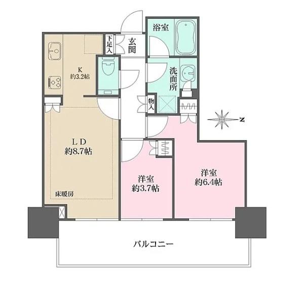 品川区大崎３丁目のマンション