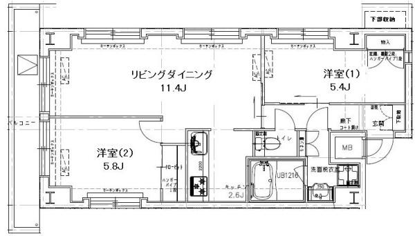 中央区湊３丁目のマンション