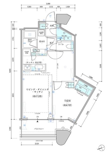 中央区勝どき４丁目のマンション