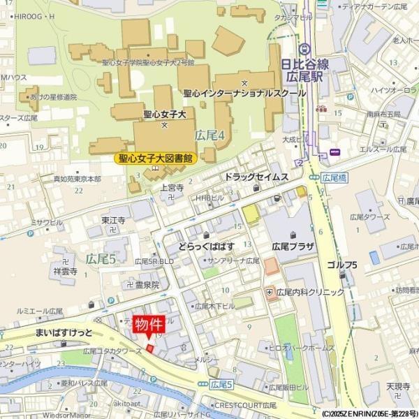 渋谷区広尾５丁目のマンション