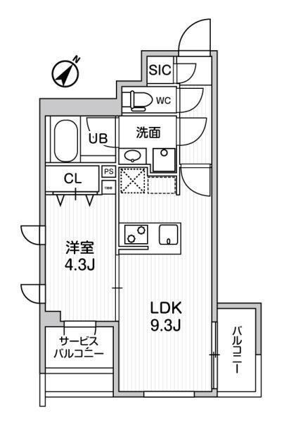 渋谷区初台１丁目のマンション