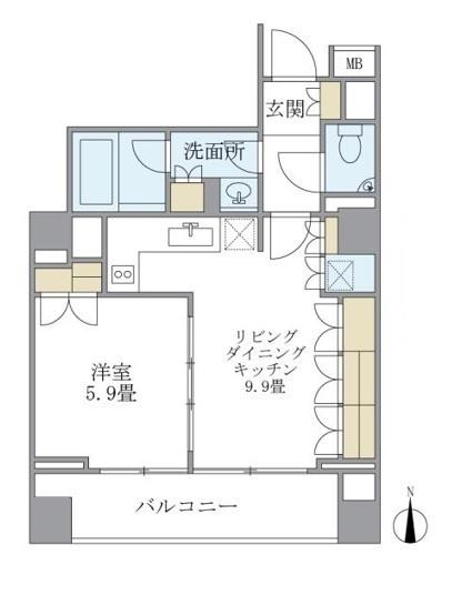 港区南麻布２丁目のマンション