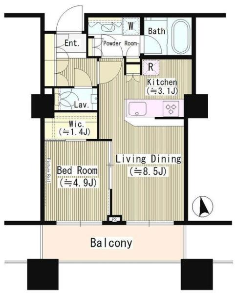 港区三田１丁目のマンション