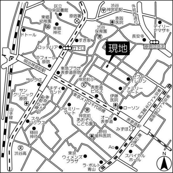 渋谷区神宮前４丁目のマンション