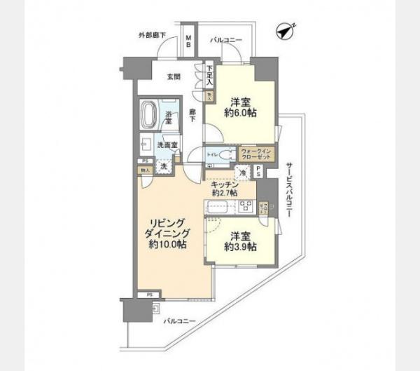 港区芝浦４丁目のマンション