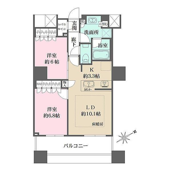 新宿区西新宿５丁目のマンション