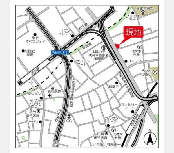 渋谷区代々木３丁目のマンション