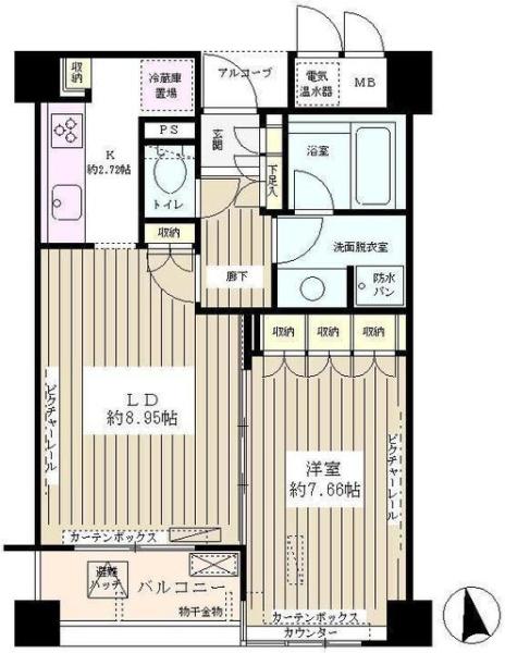 新宿区西早稲田２丁目のマンション