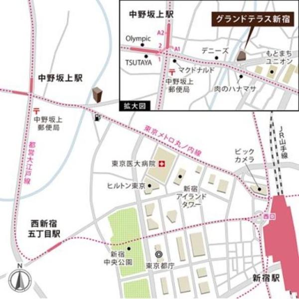 新宿区北新宿２丁目のマンション