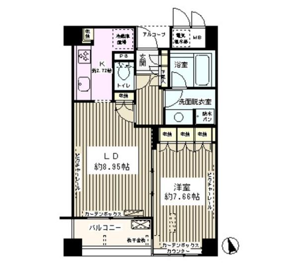 新宿区西早稲田２丁目のマンション