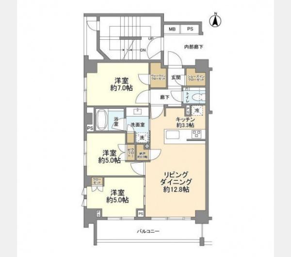 目黒区上目黒３丁目のマンション
