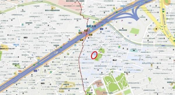 目黒区東山３丁目のマンション