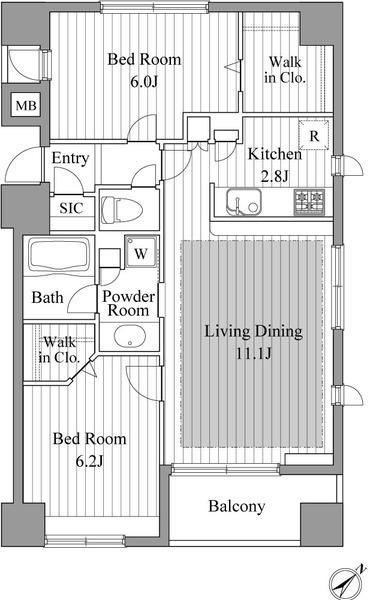 中央区新川２丁目のマンション