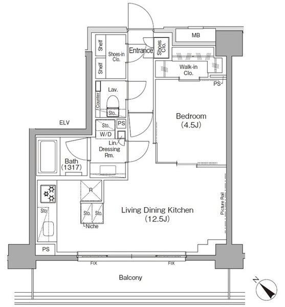 中央区佃３丁目のマンション