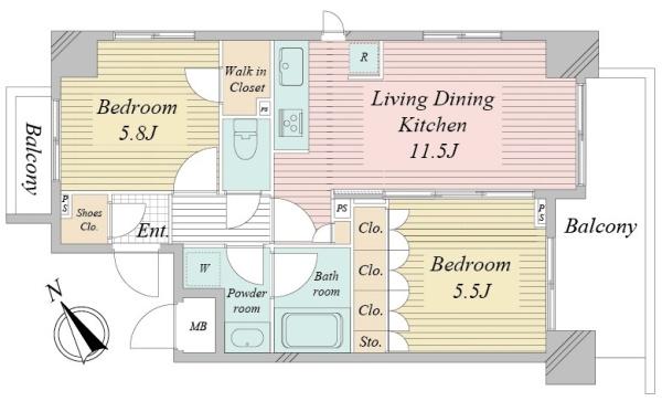 中央区勝どき４丁目のマンション