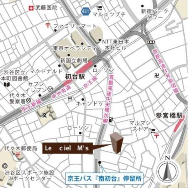 渋谷区代々木５丁目のマンション