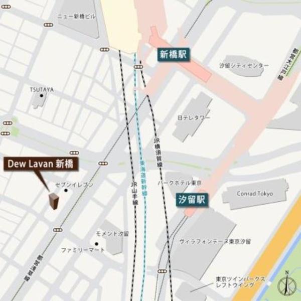 港区新橋５丁目のマンション