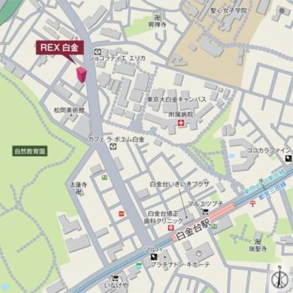 港区白金台５丁目のマンション