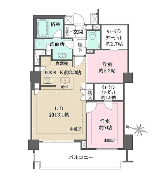 港区西麻布２丁目のマンション